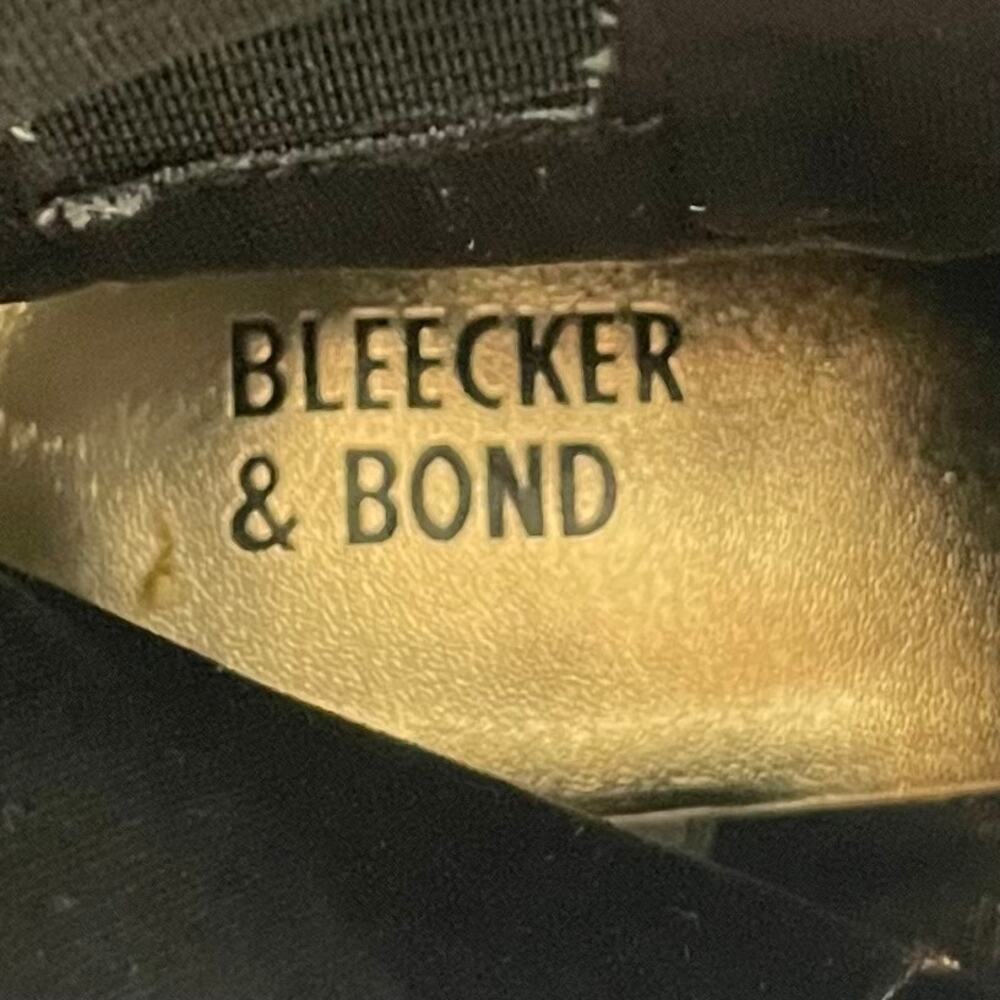 Bleecker & Bond Gabbi Tall Riding Boots Sz 7M Black Gold Studs Equestrian Rodeo - Picture 3 of 12